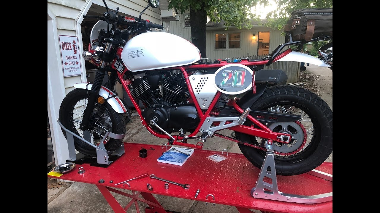 ChopperCharles and his Dirty Garage Episode 3  - SSR Buccaneer Valve Check and Adjustment