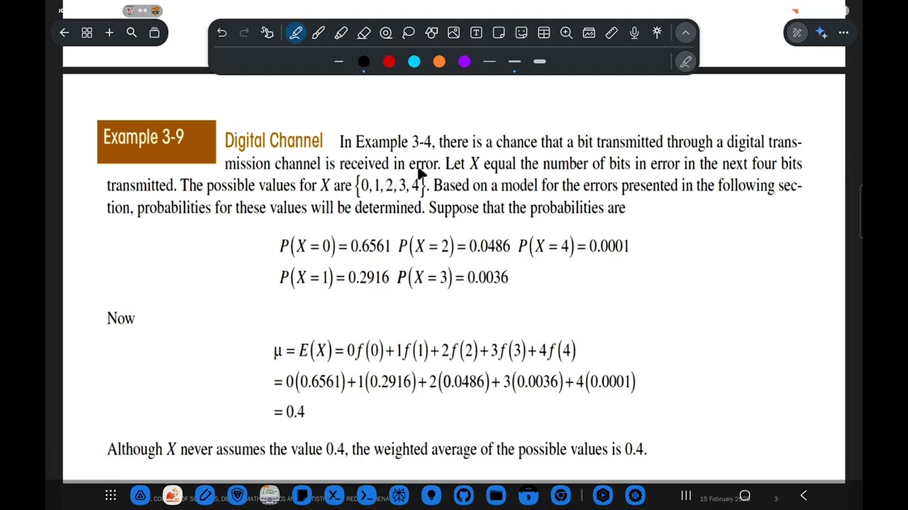 L:9 probability and statistics mean and variance
