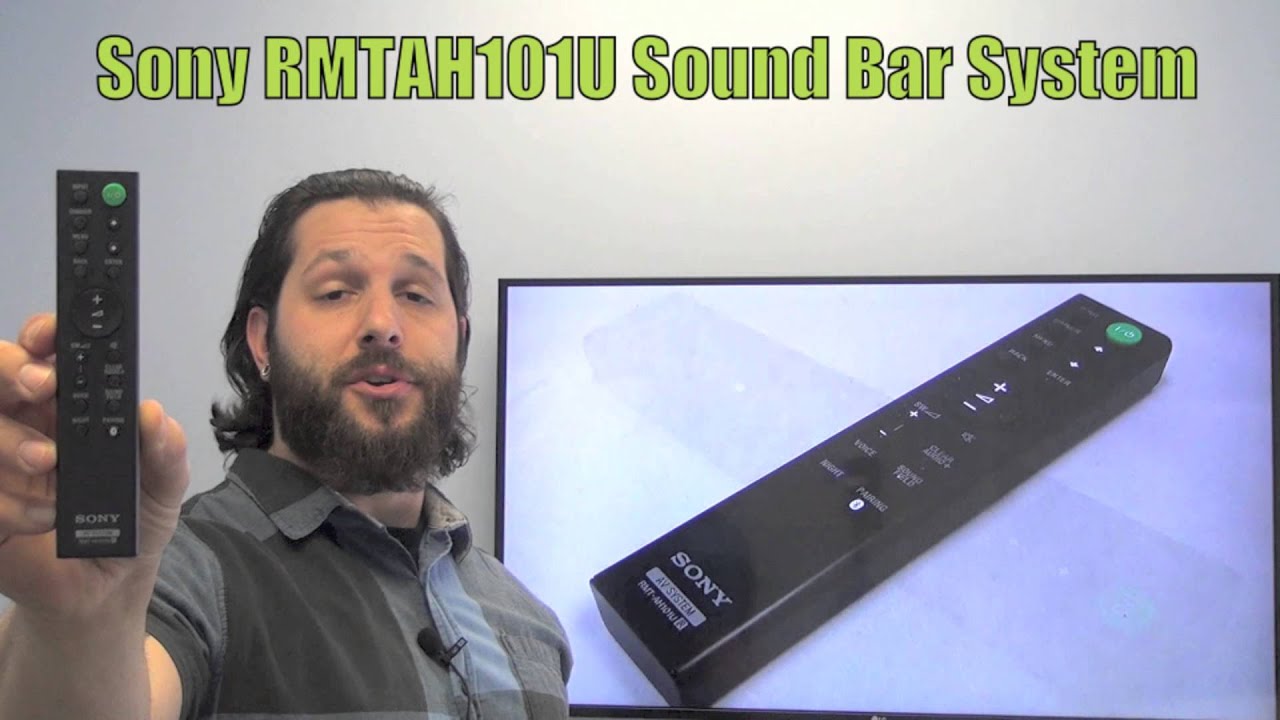 SONY RMTAH101U Sound Bar System Remote Control
