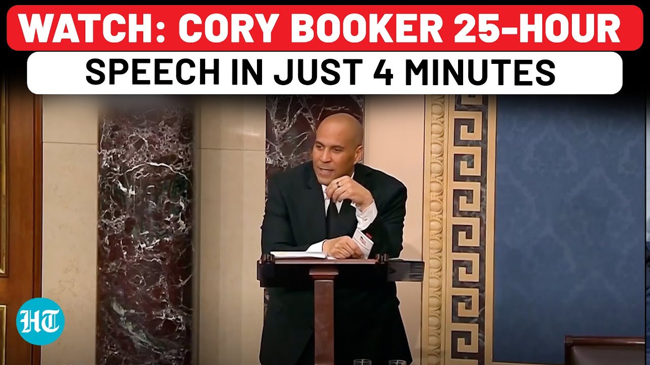 Cory Booker Speech: Hour By Hour Highlights Of Marathon Anti-Trump Senate Speech In Just 4 Minutes