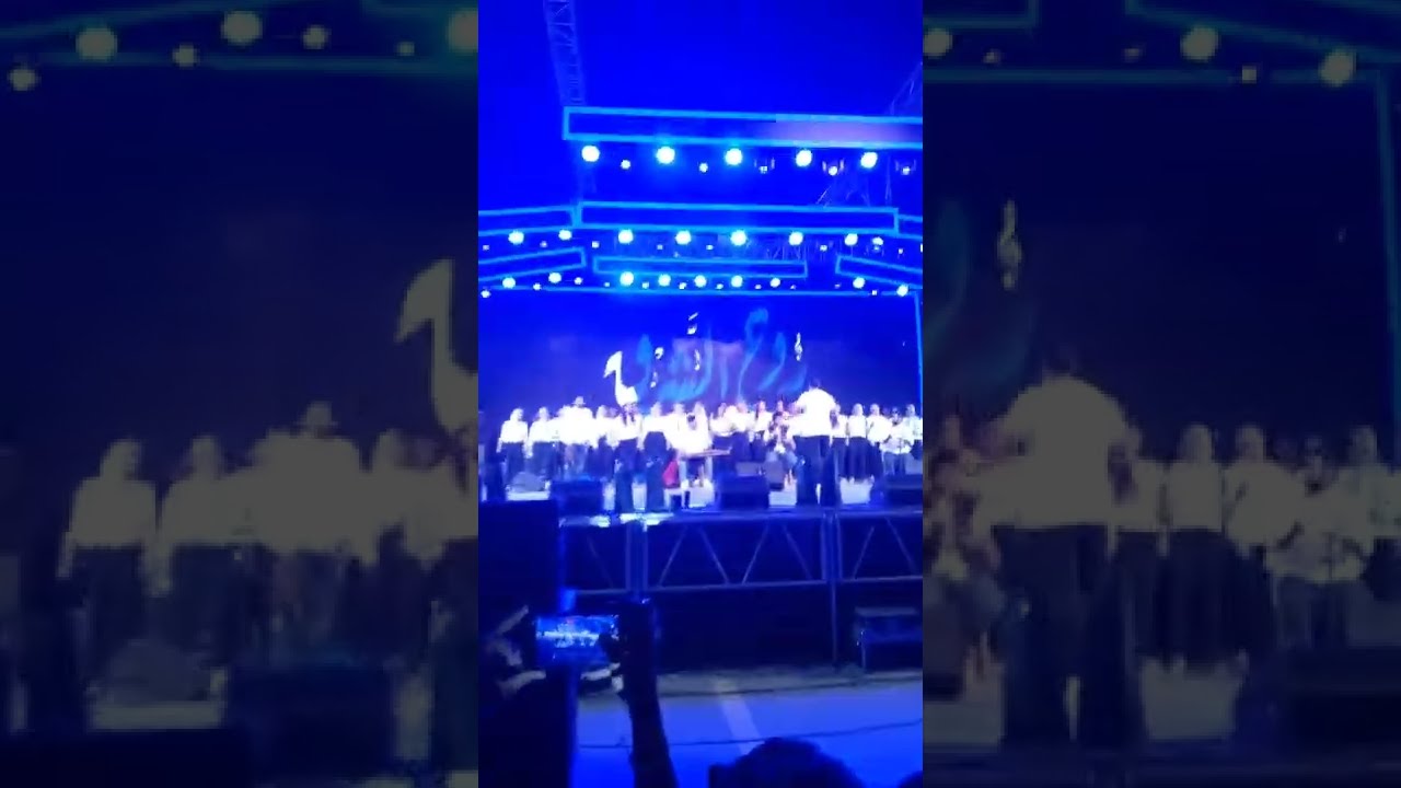 جزء من اغاني كورال روح الشرق فى حفل جامعة الجلالة