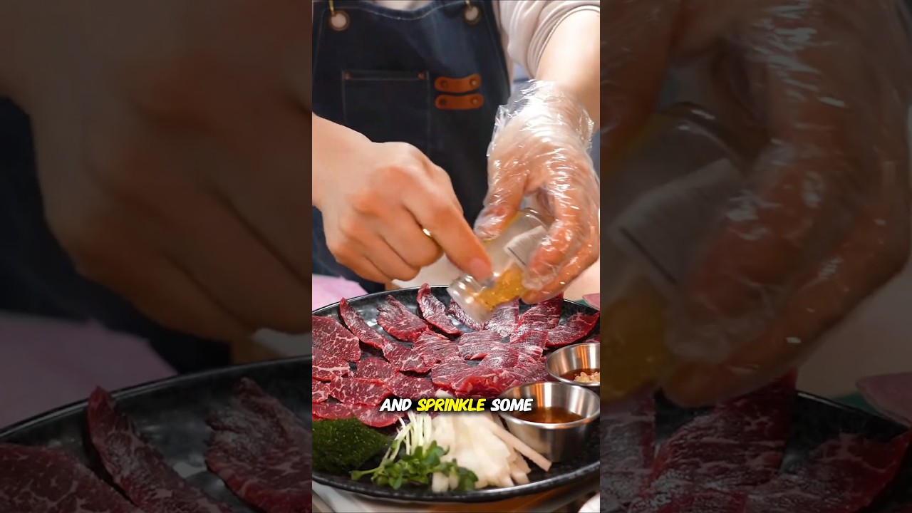 $1000 Wagyu Beef in Korea &ndash; The World&rsquo;s Most Expensive Meat #shorts