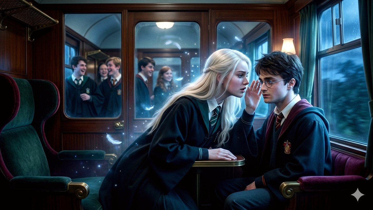 What If Daphne Greengrass Warned Harry About Dumbledore On The Hogwarts Express And Nobody Believed
