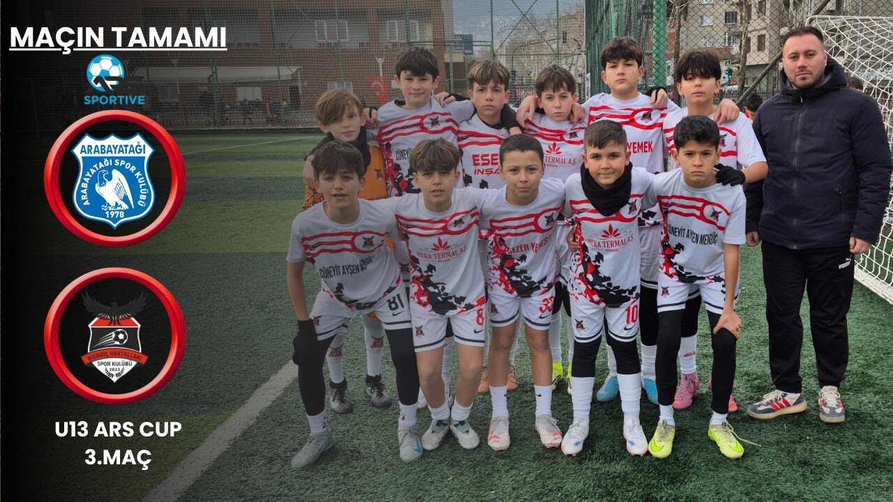 Mina Mino Baby U13 (2013) ARS Cup 3. Maç | Arabayatağıspor (2014) - Bigadiç Kartalları 27.01.2026 4K
