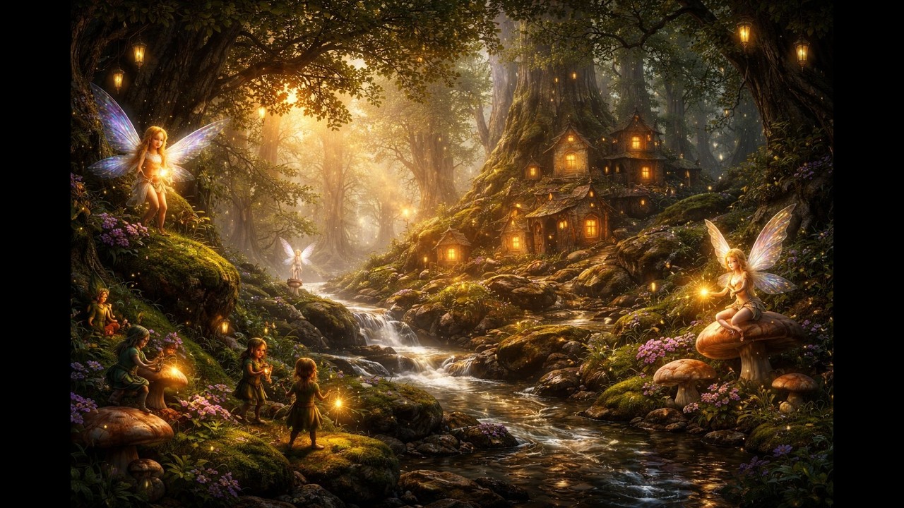 Glimmer in the Moss | Classical, celtic instrumental | Ambient music
