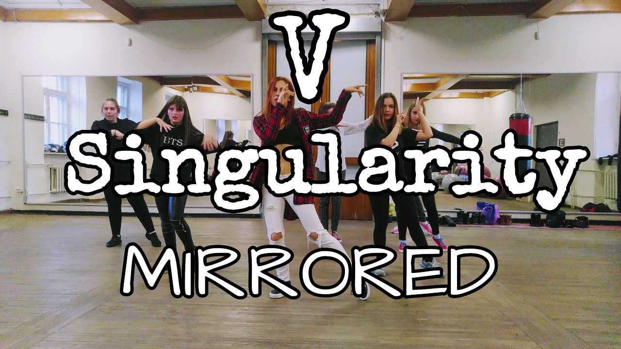 V (BTS) - Singularity (MIRRORED) Dance Cover Русский Туториал