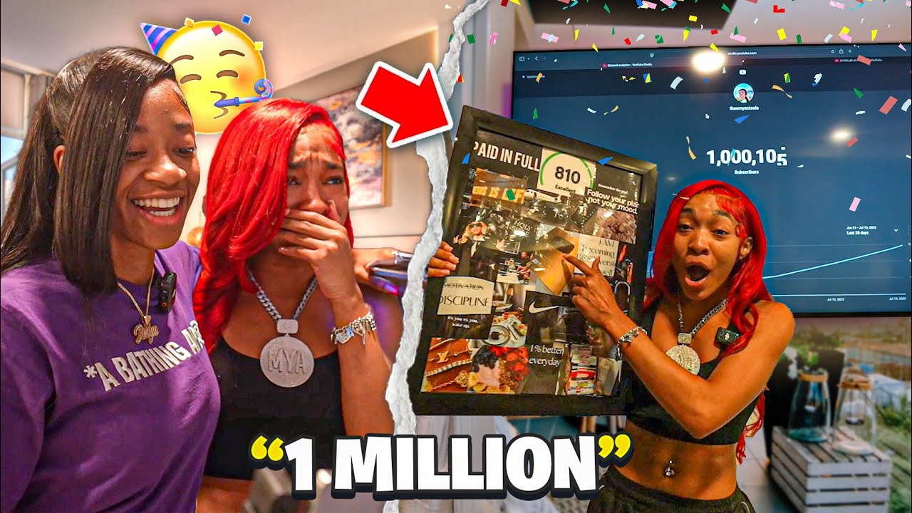 WE DID IT!!! 1 MILLION SUBSCRIBERS🙏🏽
