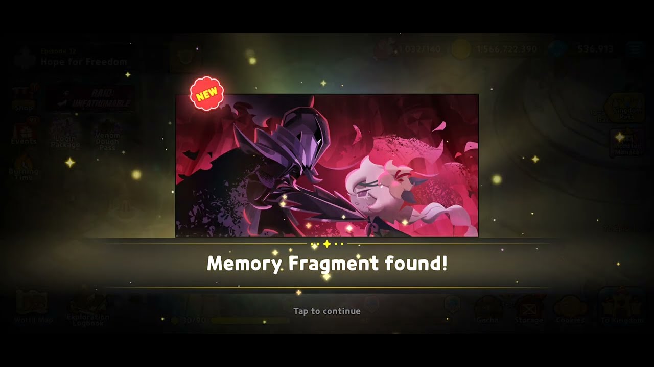 Exploration Logbook: Tutorial & Memory Fragment Walkthrough Episode 1 ~ 14 - Cookie Run Kingdom