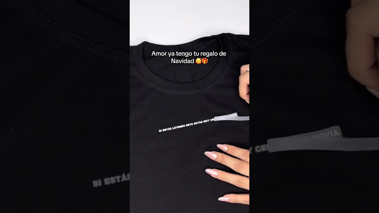 Camiseta personalizada para mi novio - Regalo IDEAL