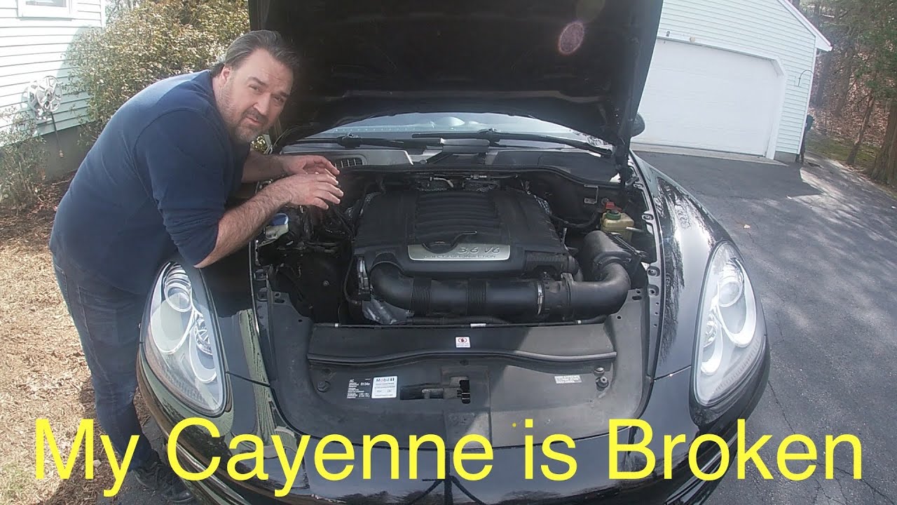 Как заменить клапан PCV на Porsche Cayenne V6 958 92A