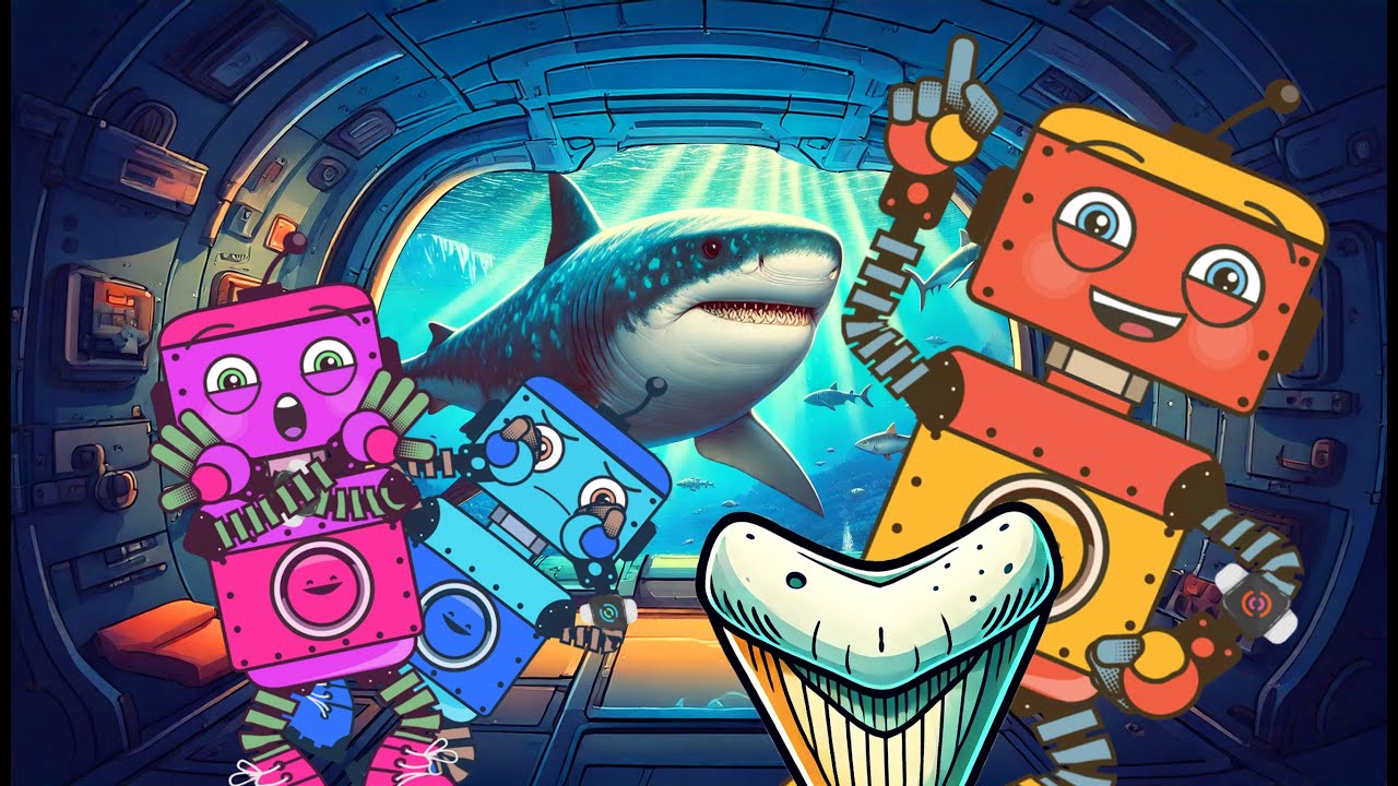 🦈 We Found a Giant Shark Tooth! 🌊 |  Rusty’s Megalodon Mystery Adventure | Rusty's World