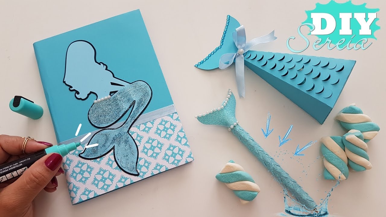 DIYs SEREIA | caneta, caderno e Caixa linda | Viviane Magalhães