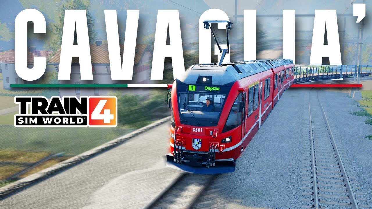 MAPPA ITALIA CAVAGLIA' su TRAIN SIM WORLD 4!