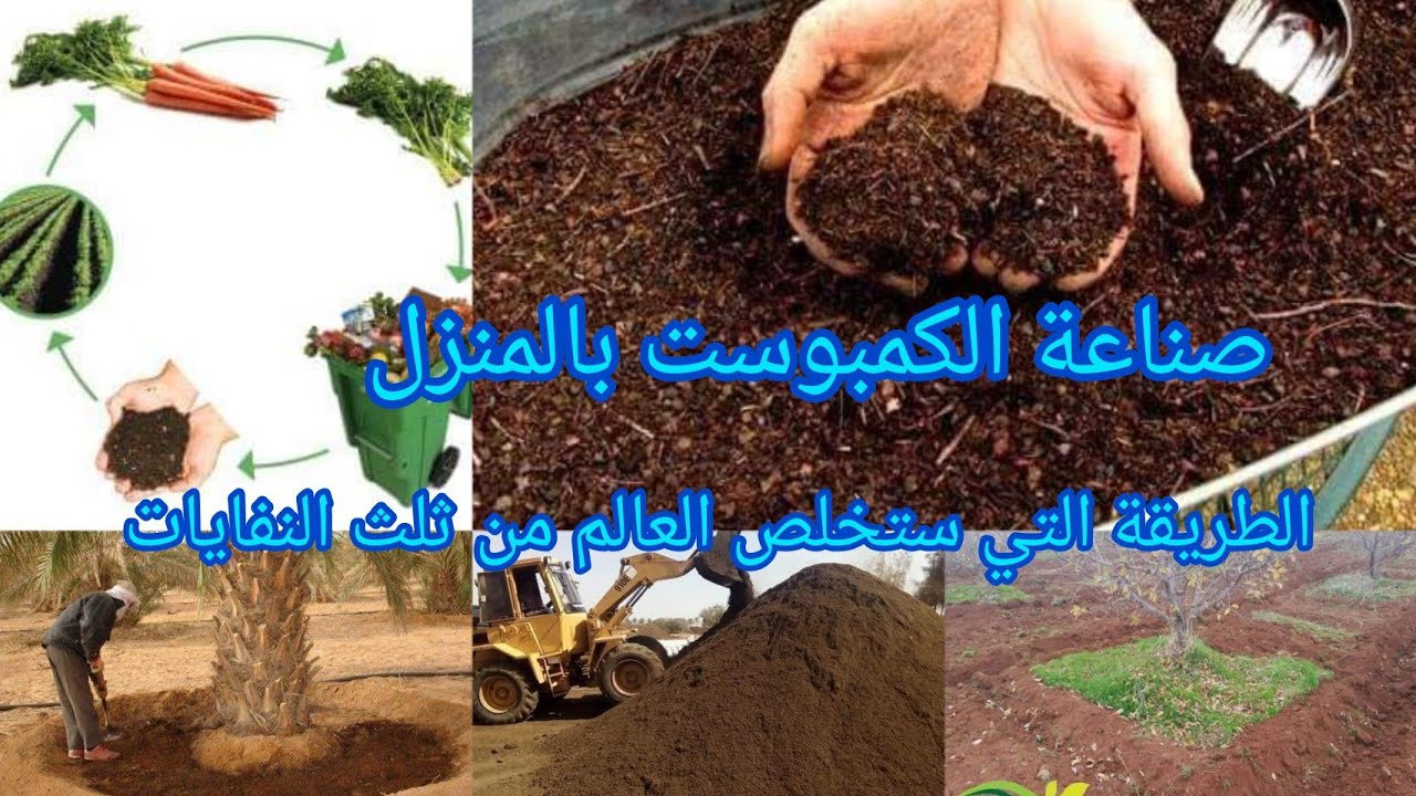 صناعةالكمبوست في المنزل بهذه الطريقة يمكن تحويل مخلفات المطبخ والحدائق إلى سماد عضوي بمواصفات عالية