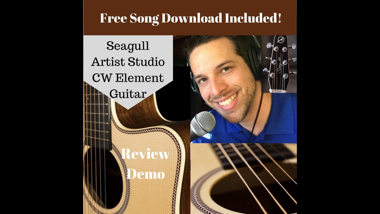 Seagull Artist Series CW Studio Element Guitar Review and Demo