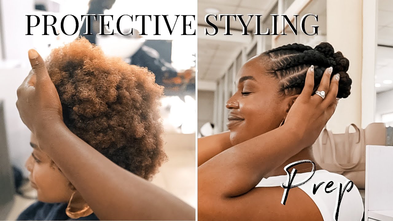 How I Prep my Hair for Protective Styling with Pantene Gold Series