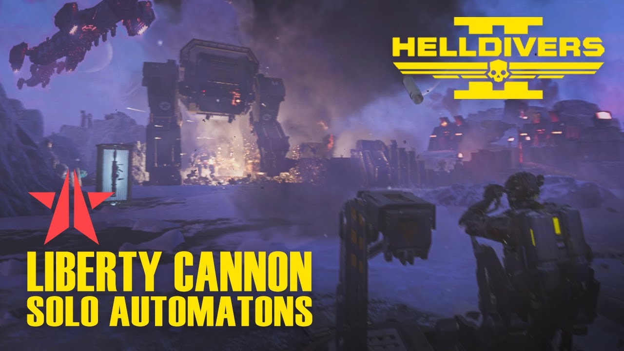 Helldivers 2 &ndash; Solo Automatons | Anti-Tank Emplacement | Deathless | Full Clear | Max Difficulty