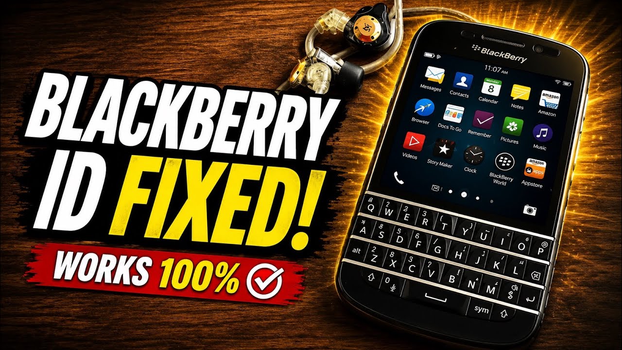 Как пропустить BlackBerry ID в OS 10 | Q10, Z10, Classic, Passport FIX