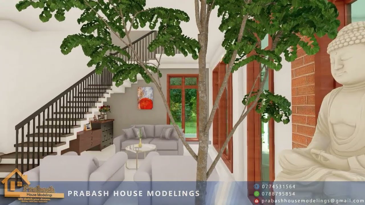 Proposed House for Mr. Ishara Sampath | Architect - T.M Nisanthi | Matara | Sri Lanka