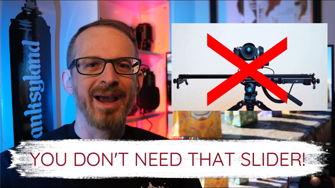 Smooth motion videos without a slider or a tripod dolly!