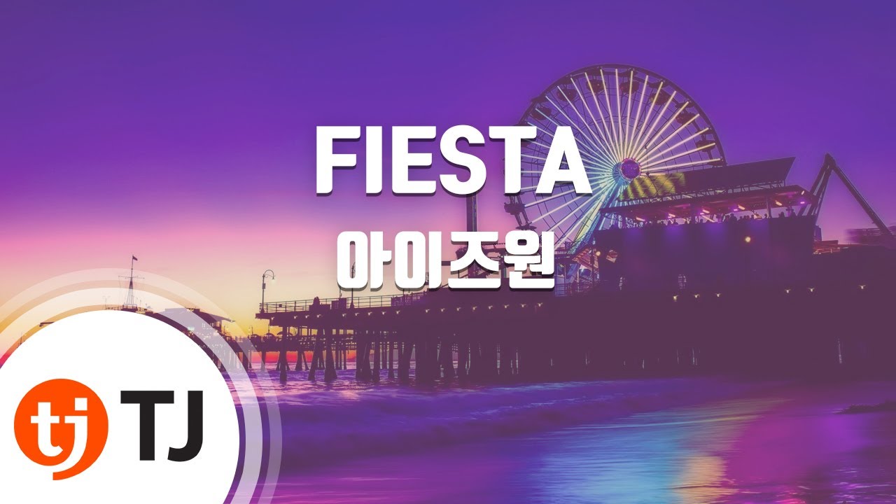 [TJ노래방] FIESTA - 아이즈원(IZ*ONE) / TJ Karaoke