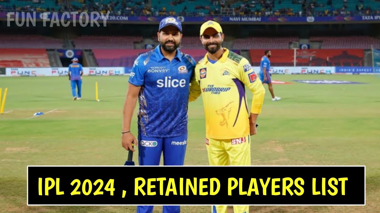 IPL 2024 : All Team Retained Players | Retained Players 2024 | Mi | Csk | Rcb | Gt | Srh | #csk #mi