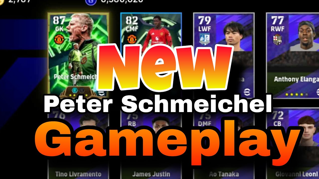 🚩live:107 Peter Schmeichel Gameplay 😱| 107 Peter Schmeichel e football