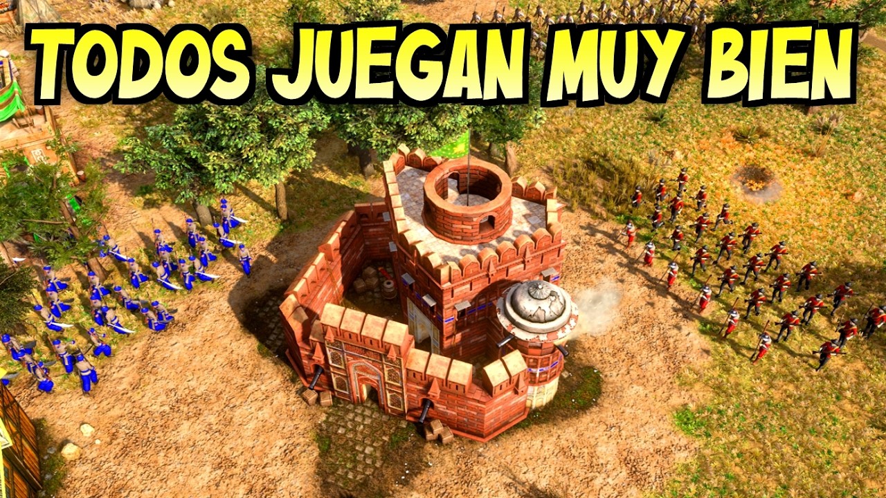 NIVEL BRUTAL en RANKED 3v3 de AGE of EMPIRES 3