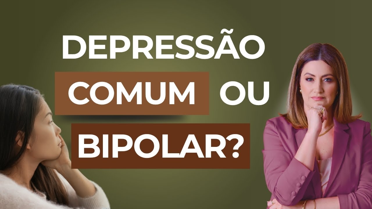 DIFERENÇA de DEPRESSÃO e DEPRESSÃO BIPOLAR