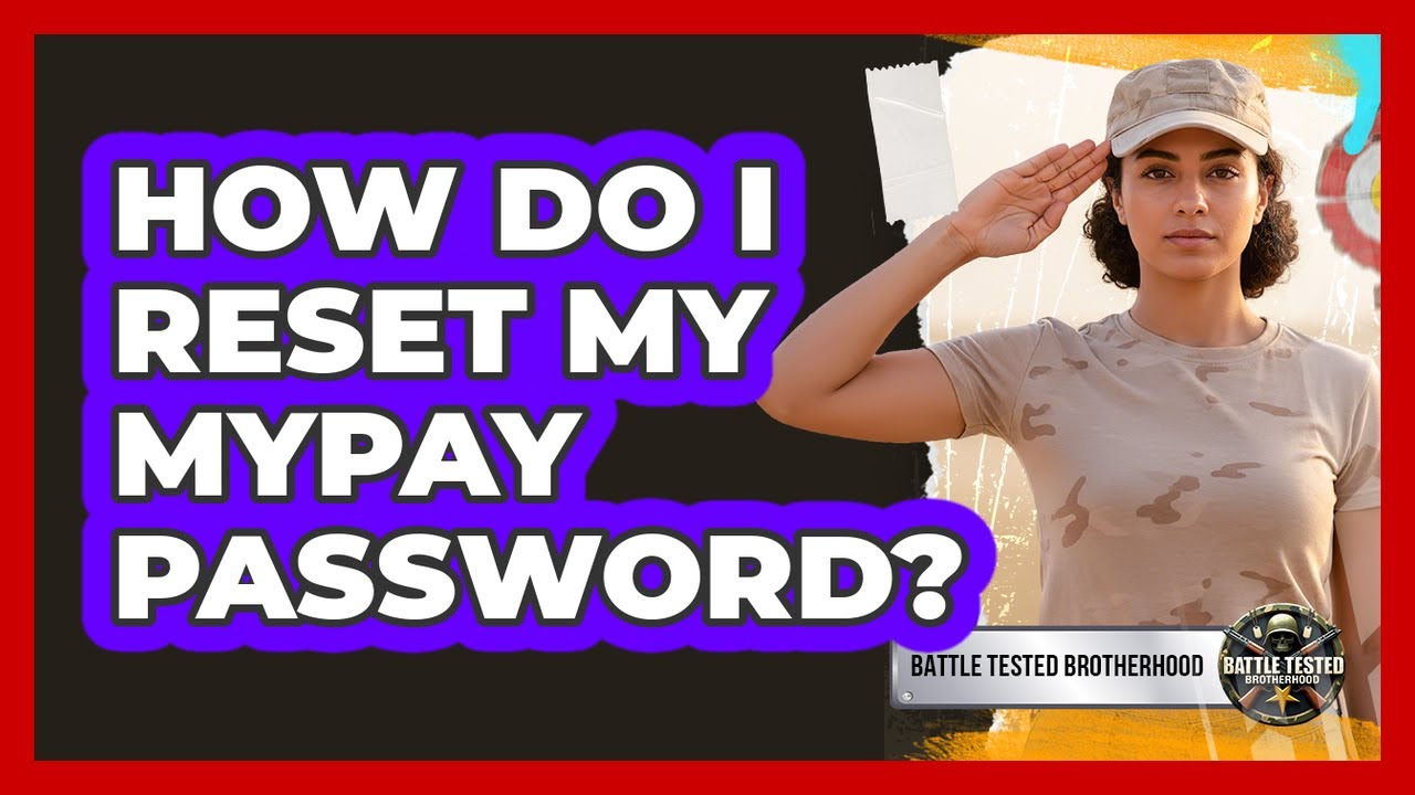 How Do I Reset My MyPay Password?
