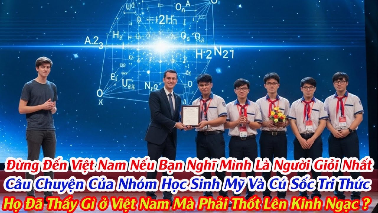 Thiên Tài Mỹ Sốc Nặng Khi Biết Việt Nam Là Vùng Đất Thiên Tài Và Tiêu Chuẩn Chấn Động Thế Giới.
