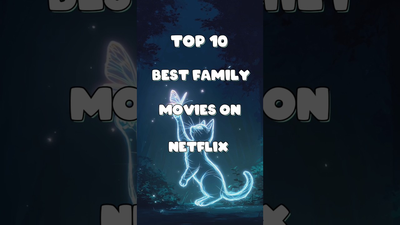 Top 10 Best Family Movies on Netflix 🔥 🥶 | #top10movies #marvel #mostpopular #family #shorts