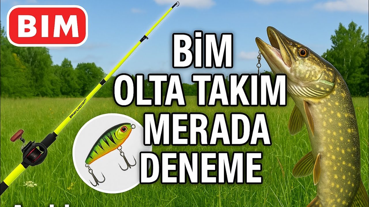 BİM Olta Takımıyla Turna Avı! Merada Deneme North pasifik #viralvideo #fishing