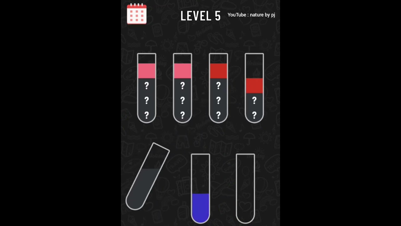 Water sort puzzle Level 3 , 4 ,5