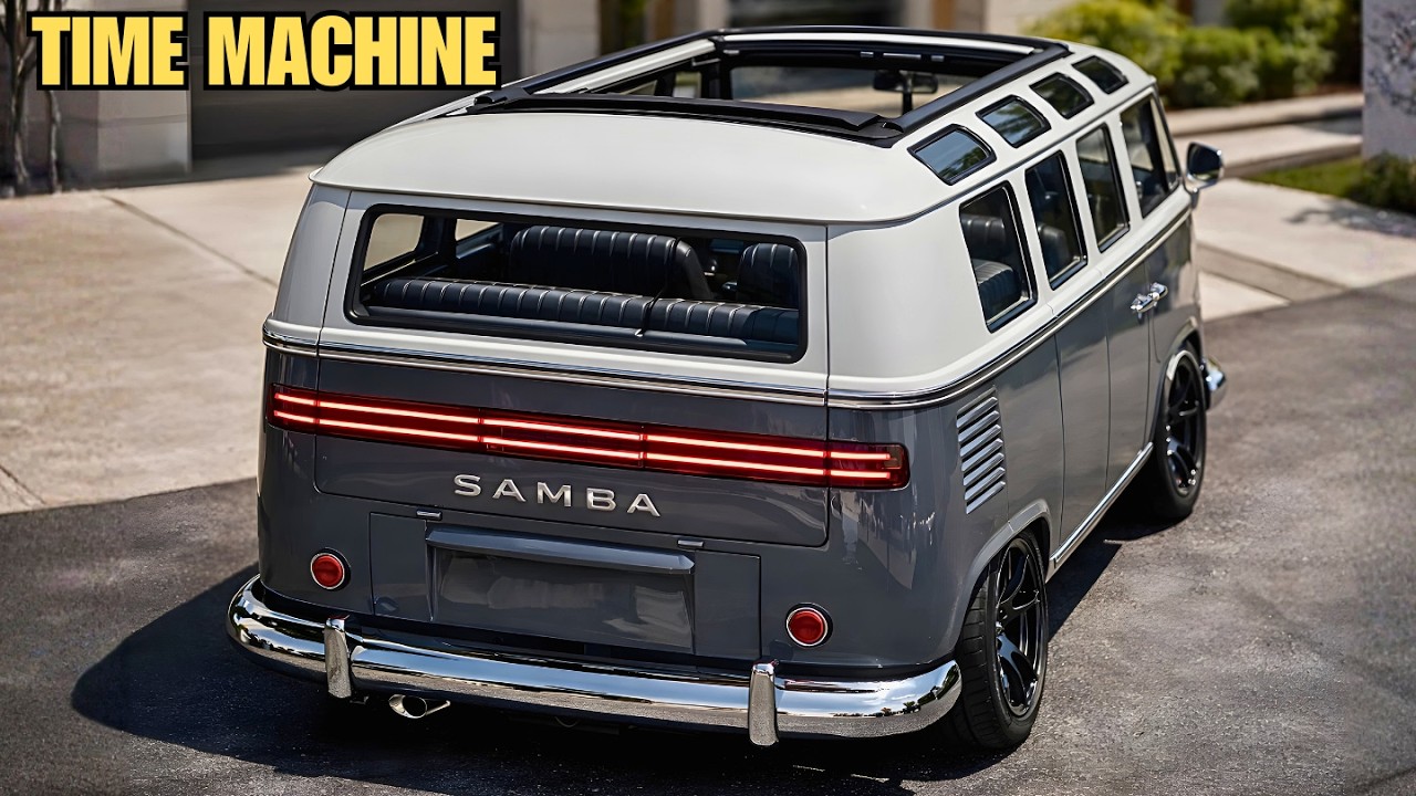 Новый Volkswagen Samba, возможно, является лучшим дизайнерским решением VW за всю историю!