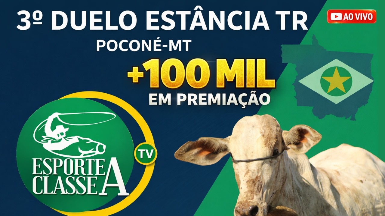 3º  DUELO ESTÂNCIA TR -  POCONÉ - MATO GROSSO