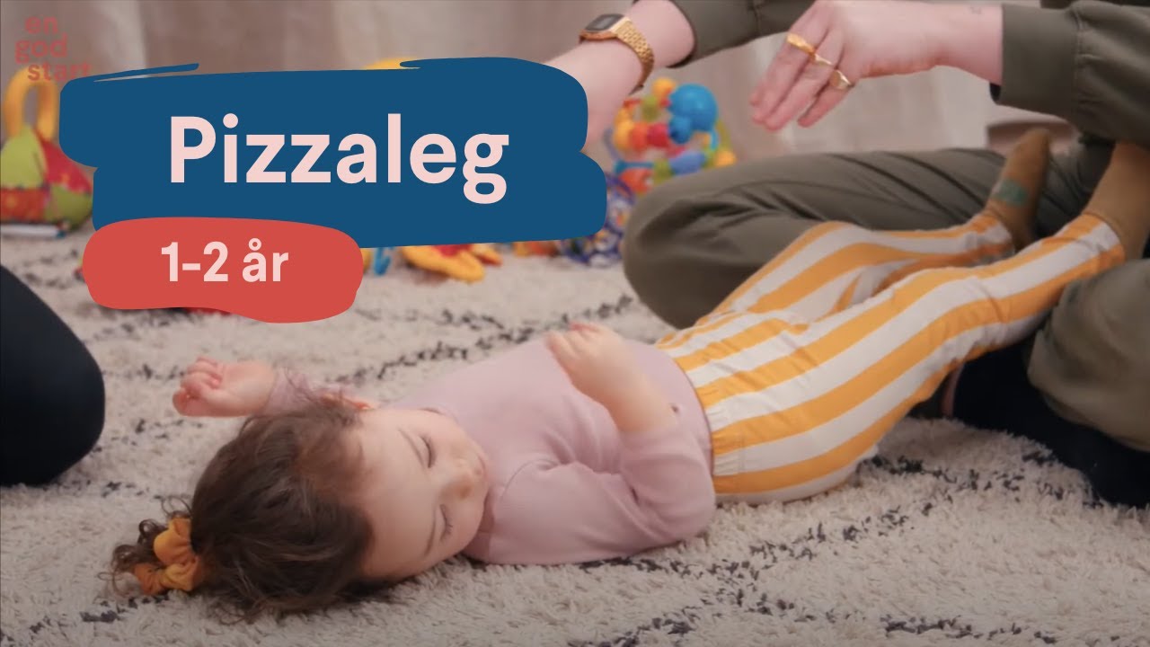 Motorik og leg 2-3 år: Pizzaleg