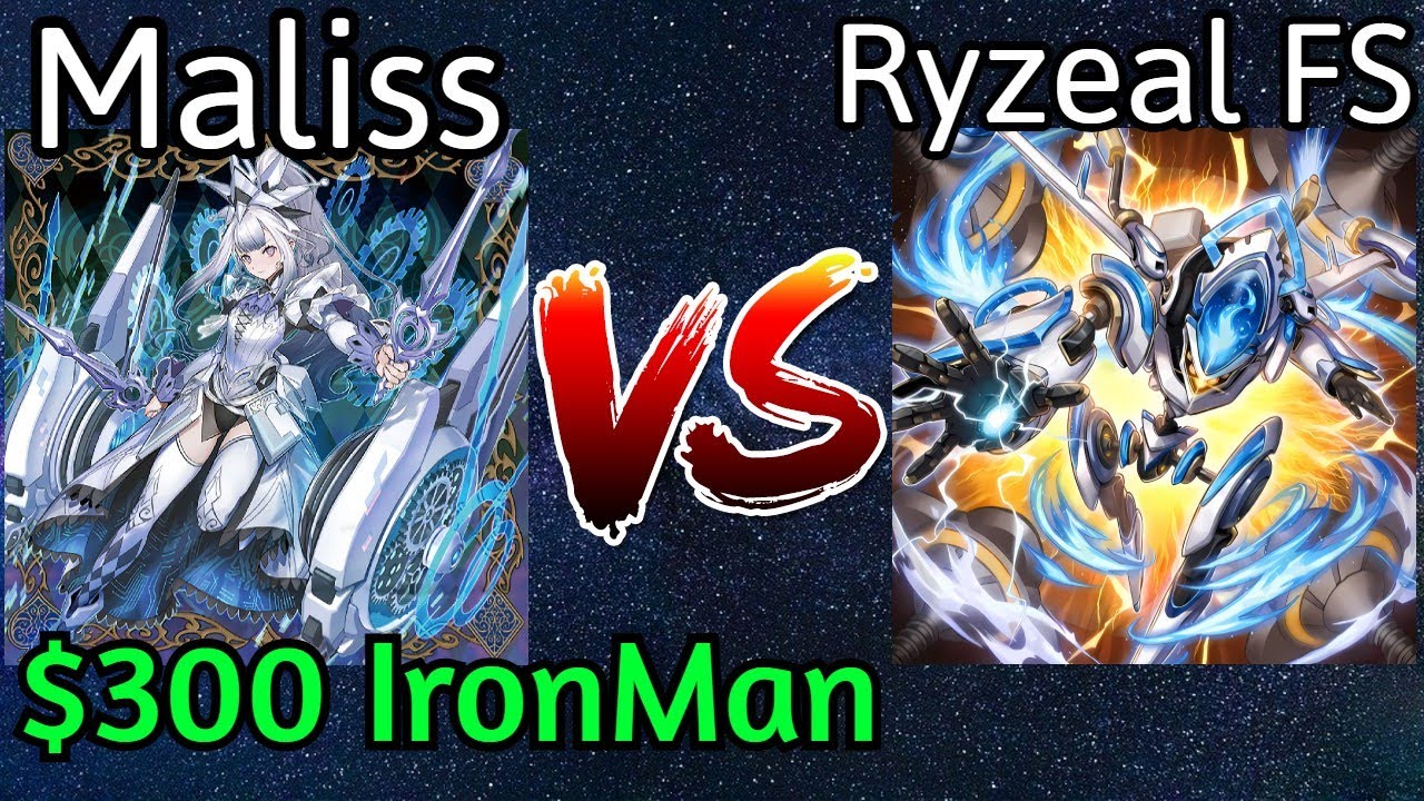 Maliss Vs Ryzeal Fiendsmith $300 IronMan Yu-Gi-Oh!