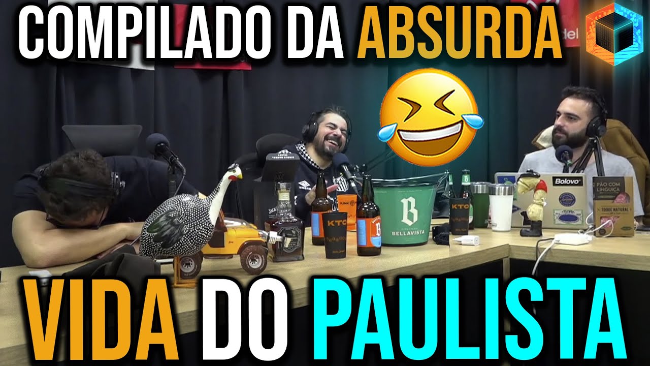Compilado da ABSURDA Vida do PAULISTA | Cortes do Caixa Preta