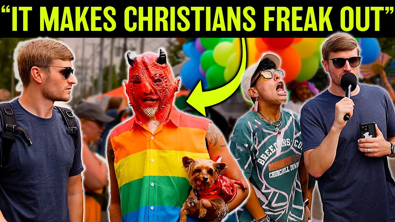 Street Preaching at ANOTHER Wild Gay Pride Festival!