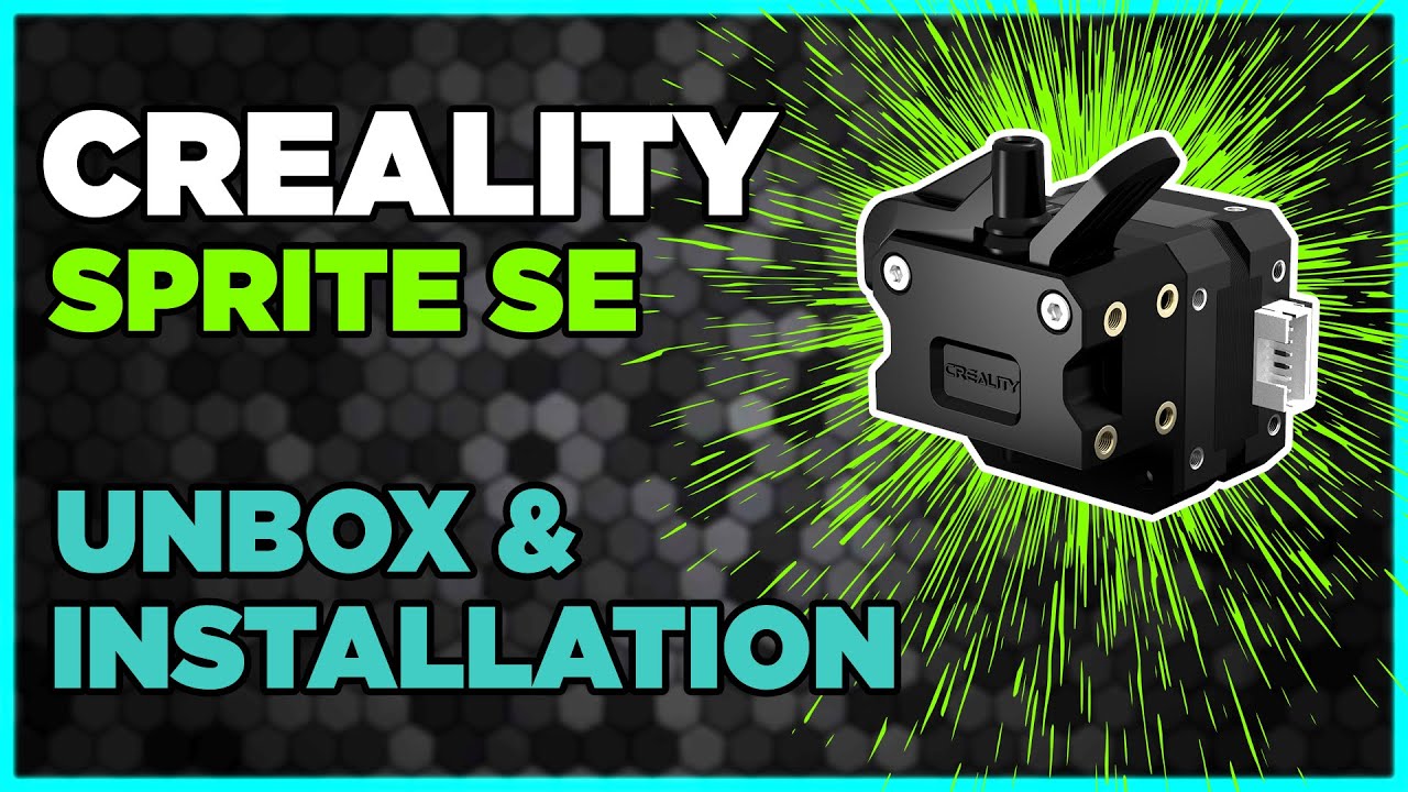Экструдер Creality Sprite SE с прямым приводом | Распаковка и установка | 3D-печать