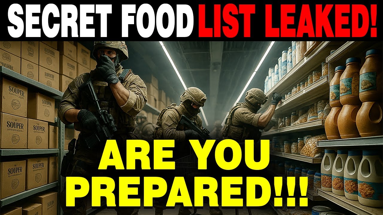 8 Foods Smart Preppers Are Secretly STOCKPILING In May 2025!