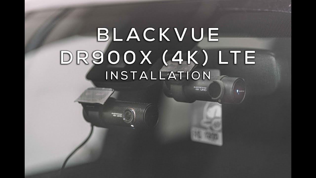 The NEW Blackvue DR900X Dashcam How-to Install w/ LTE Module, Built in Power Magic Pro!!