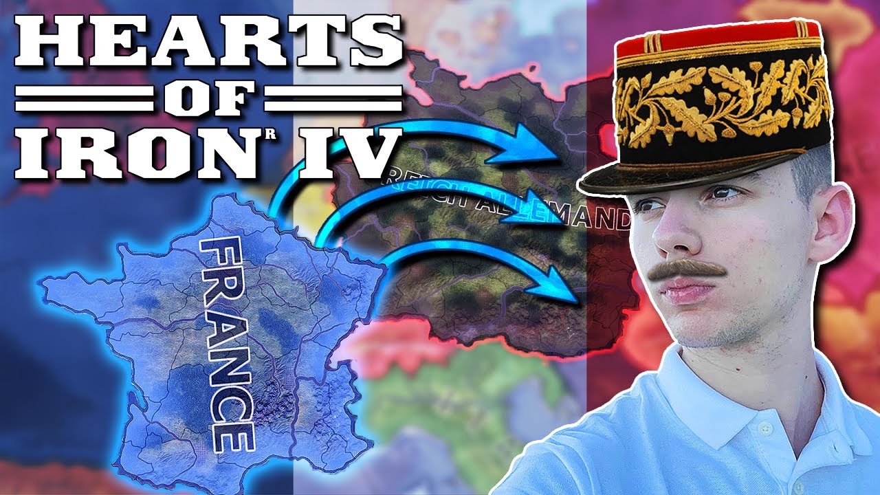 La France gagne avant 1942 | Hearts of Iron IV