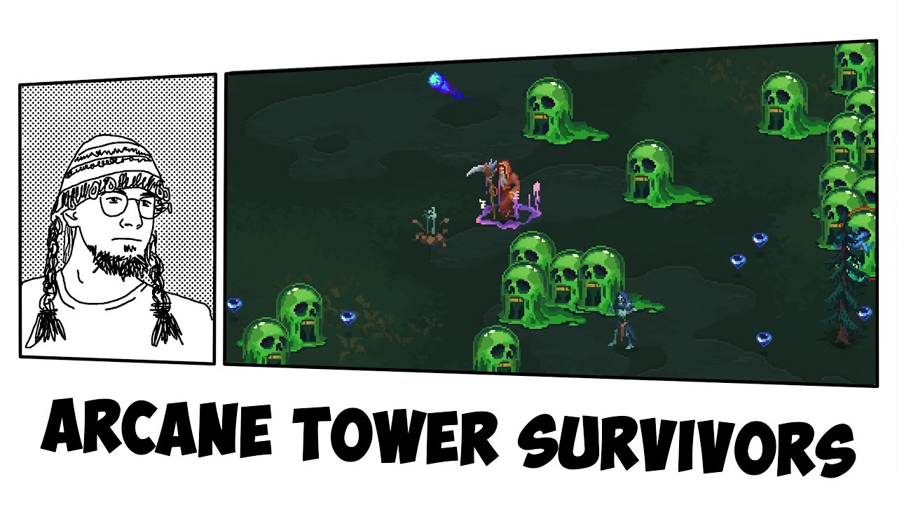 Arcane Tower Survivors | Roguelike похожий на Vampire Survivors