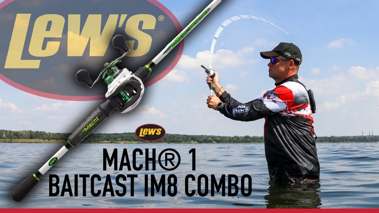LEW'S MACH1 Baitcast IM8 Combo
