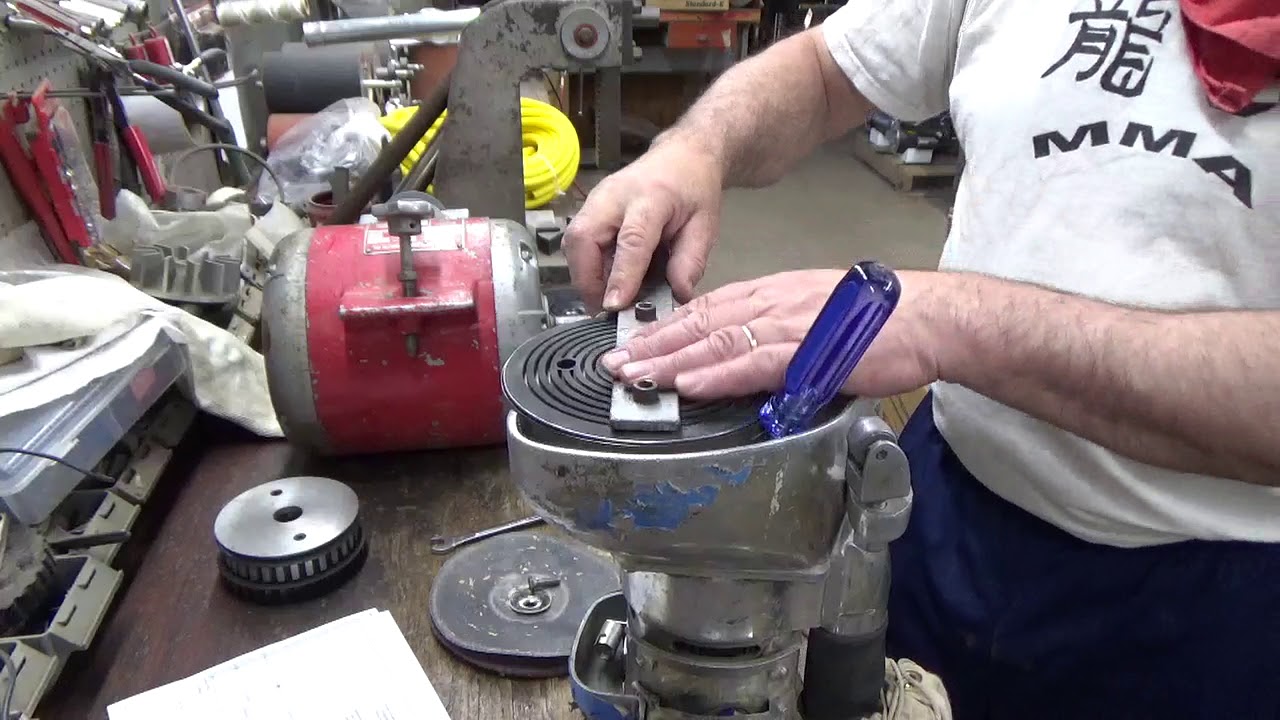 Essex Silver-Line Corporation How to replace the C768 Discpad on the SL7 Edger (2020 5)