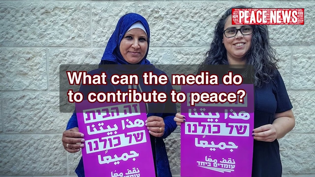 Peacebuilding journalism: the media and the Israel-Hamas war