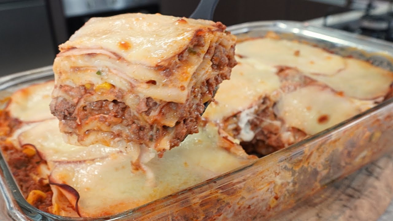 LASANHA &Agrave; BOLONHESA - F&aacute;cil, R&aacute;pido e Deliciosa