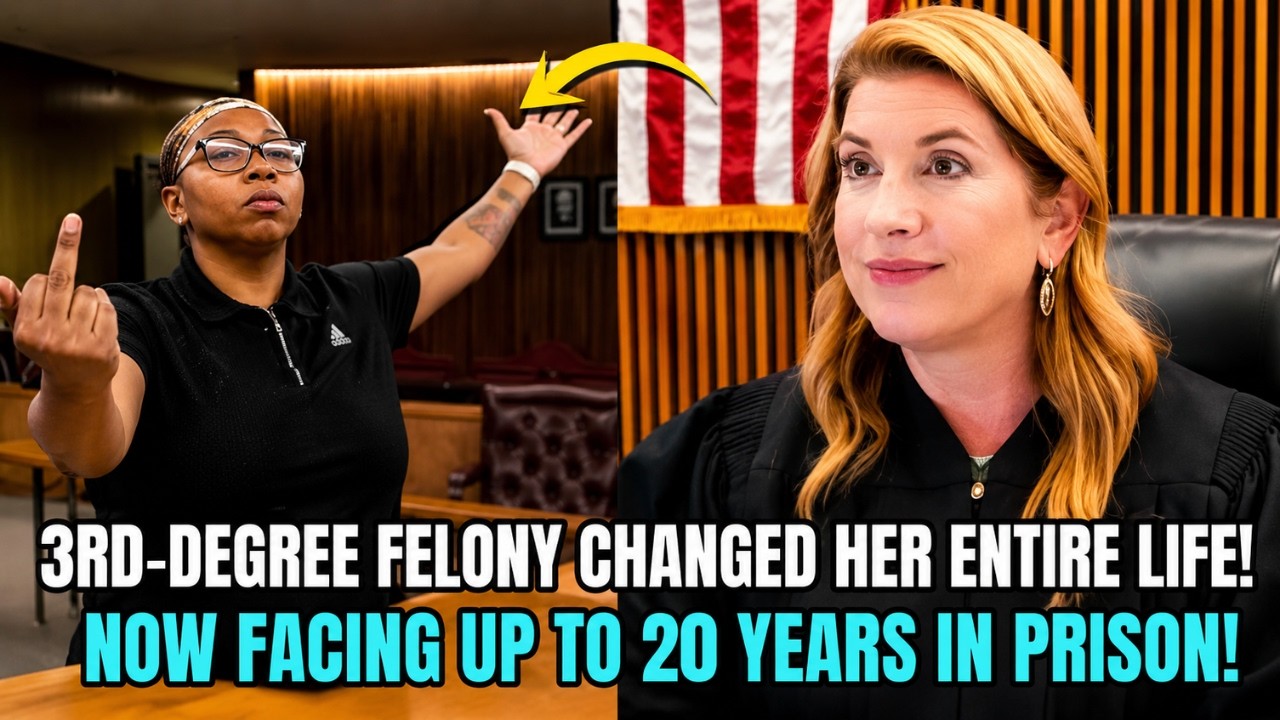 Judge Raquel West SHOCKS 20-Year-Old Facing 3rd-Degree Felony With a Brutal Reality Check!